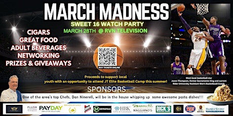 MARCH MADNESS SWEET 16 WATCH PARTY