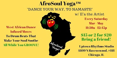 Primaire afbeelding van AfroSoul Yoga