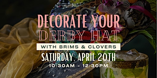 Decorate Your Derby Hat primary image