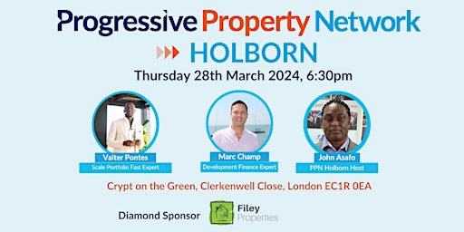 Property Networking London  PPN Holborn | Progressive Property Network primary image