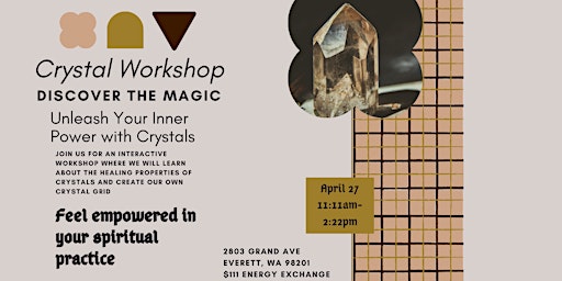 Hauptbild für Discover the Magic - Crystal Workshop