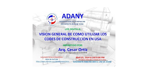 Hauptbild für VISION GENERAL DE COMO UTILIZAR LOS CODES DE CONSTRUCCION EN USA