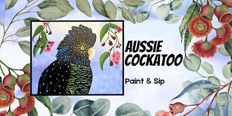 Aussie Cockatoo Paint & Sip