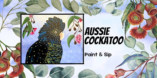 Aussie Cockatoo Paint & Sip primary image