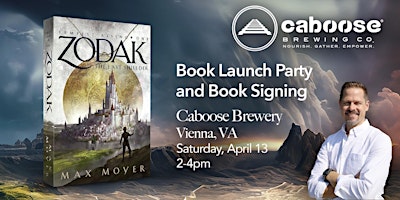 Max Moyer - Book Launch Party and Signing - Zodak - The Last Shielder primary image