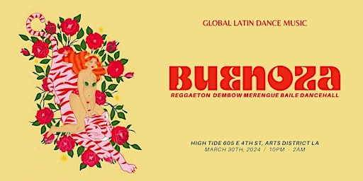 Buenoza! a Global Latin Dance Music Party primary image