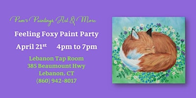 Imagem principal do evento Feeling Foxy Paint Party