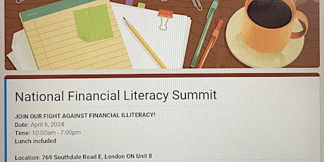 Financial Literacy Summit
