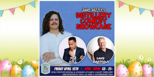 Imagen principal de Jake Rizzly's Stand-Up Comedy Showcase with Joe Hill & Dave Bressoud