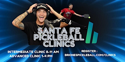 Primaire afbeelding van Santa Fe Pickleball Club : Intermediate Clinic [3 hour clinic]