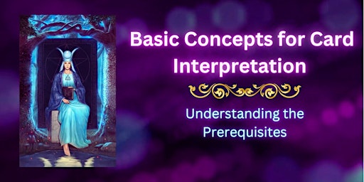 Primaire afbeelding van Basic Concepts for Card Interpretation