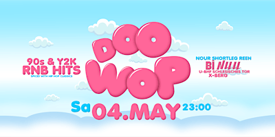 DOO WOP - Y2K-Millenium & 90s RnB  Event im BiNuu Berlin!  primärbild