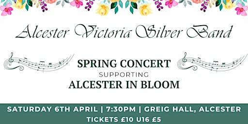 Hauptbild für Blooming wonderful brass band concert supporting Alcester In Bloom