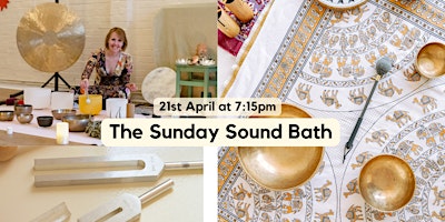 Imagem principal do evento The Sunday Sound Bath