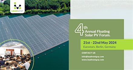 4th Annual Floating Solar PV Forum