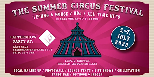 The Festival - SUMMER CIRCUS - Out-& Indoor primary image