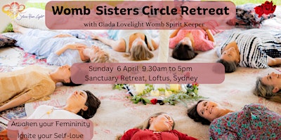 Image principale de Womb Sisters Circle in person Retreat-6 April-Sydney