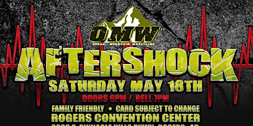 OMW presents AFTERSHOCK on 5/18!!! primary image