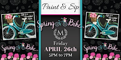 PAINT & SIP | Life is a Beautiful Ride! primary image