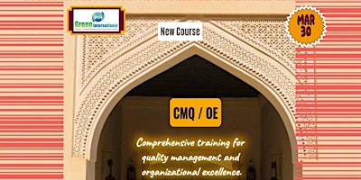 Imagen principal de CMQ/OE Exam Prep Course (Comprehensive training for quality management )