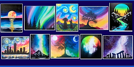 Primaire afbeelding van Pints and painting: Night Sky inspirations