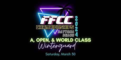 Immagine principale di FFCC Circuit Championships -A, Open and World  Color Guards 