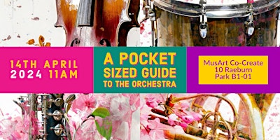 Imagem principal do evento A Pocket Sized Guide to the Orchestra