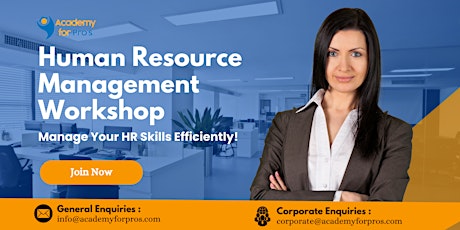 Human Resource Management 1 Day Training in Rio de Janeiro