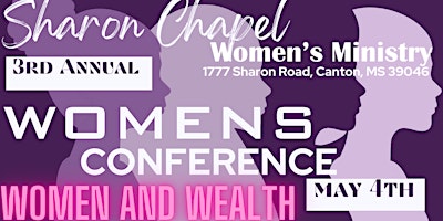 Imagem principal do evento Sharon Chapel  Women and Wealth Conference