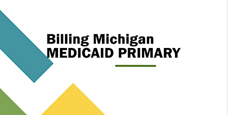 Billing Michigan Medicaid Primary