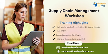 Supply Chain Management 1 Day Training in Sao Paulo