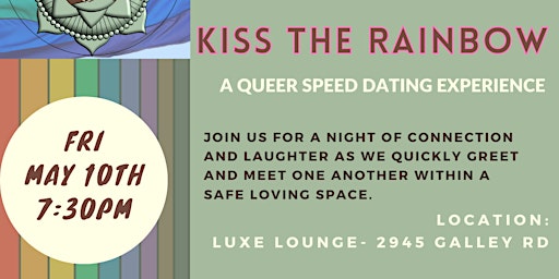 Primaire afbeelding van Kiss the Rainbow - A Queer Speed Dating Experience