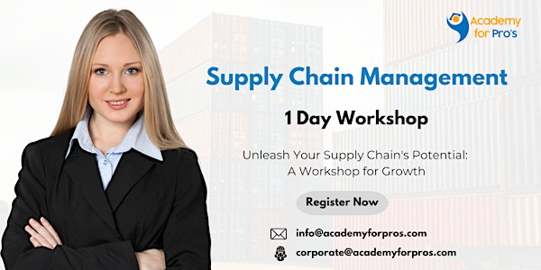 Supply Chain Management 1 Day Training in Salvador