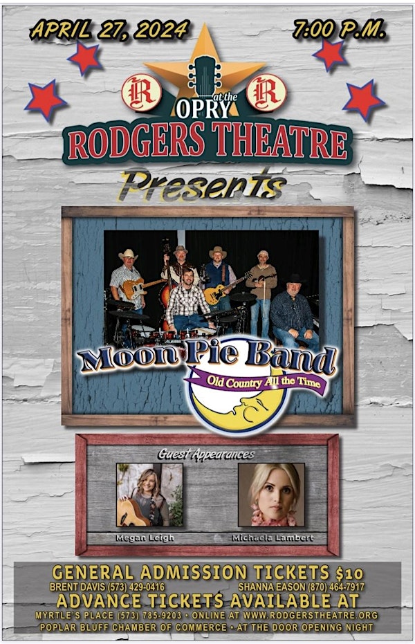 Moon Pie Band with guest Megan Leigh and Michaela Lambert