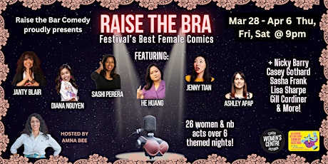 Raise the Bra Female Stand-up Comedy Allstars - Festival Special!