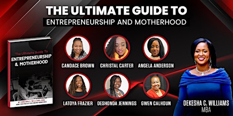 Book Launch - The Ultimate Guide For Entrepreneurship & Motherhood