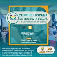 Imagem principal do evento CUMBRE HISPANA DE VIOLENCIA SEXUAL 2024