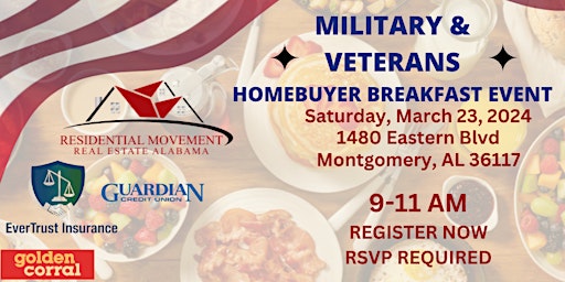 MILITARY & VETERANS HOMEBUYER BREAKFAST EVENT primary image