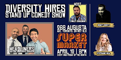 Image principale de "Diversity Hires" Comedy Tour!!