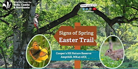 Signs of Spring Easter Trail at Cooper's Hill