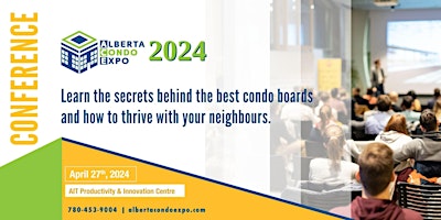 Image principale de 2024 Alberta Condo Expo - CONFERENCE By CCI NAB