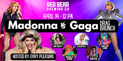 Primaire afbeelding van Madonna vs. Gaga Drag Brunch!