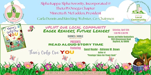 Primaire afbeelding van Theta Pi Omega Chapter Presents Read Aloud Story Time