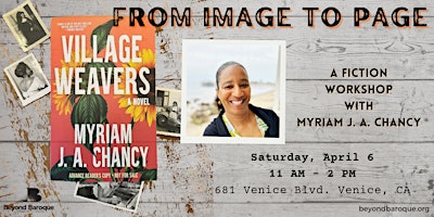Imagen principal de From Image to Page with Myriam J. A. Chancy