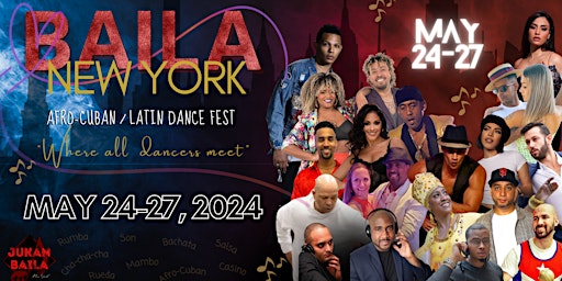 Imagem principal do evento Baila New York Afro-Cuban/Latin Dance Fest