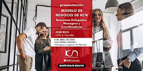 Imagen principal de Presentación del Modelo de Negocio de KCN - 5 de abril