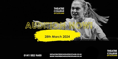 TCOS//  MARCH  AUDITIONS