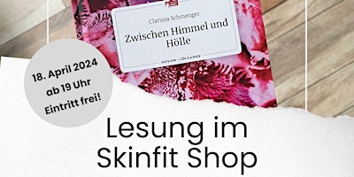 Hauptbild für Lesung mit Clarissa Schmenger