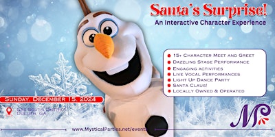 Imagem principal do evento Santa's Surprise - Atlanta: Interactive Character Experience