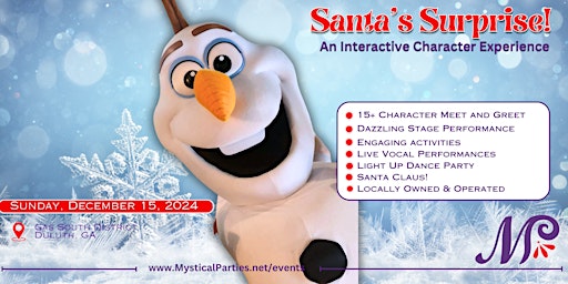 Santa's Surprise - Atlanta: Interactive Character Experience